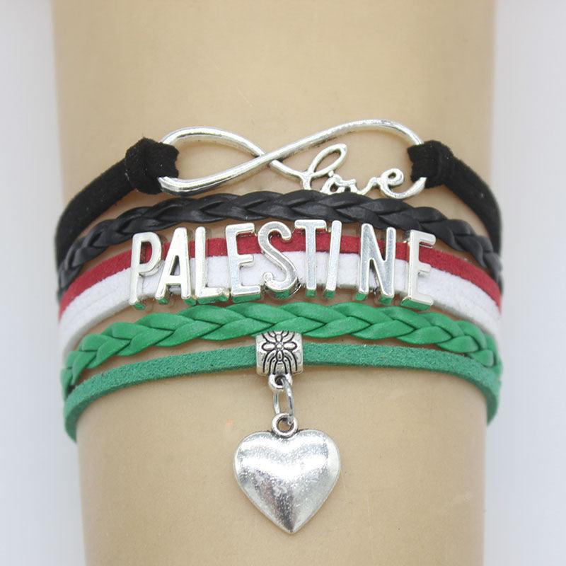 ACP- Infinity Love Palestine Bracelet Charm Palestine - Smartify4u