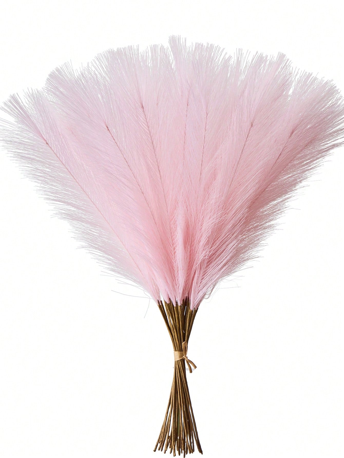 art- 5/10/20/50pcs 52cm Faux Pampas Grass Artificial Reeds Fluffy, Fake Flower Boho Deco