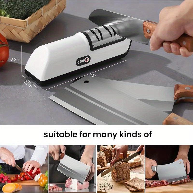 ATH- Multifunctional Electric Knife Sharpener for Various Blades - Fast, Easy, and Safe - Smartify4u