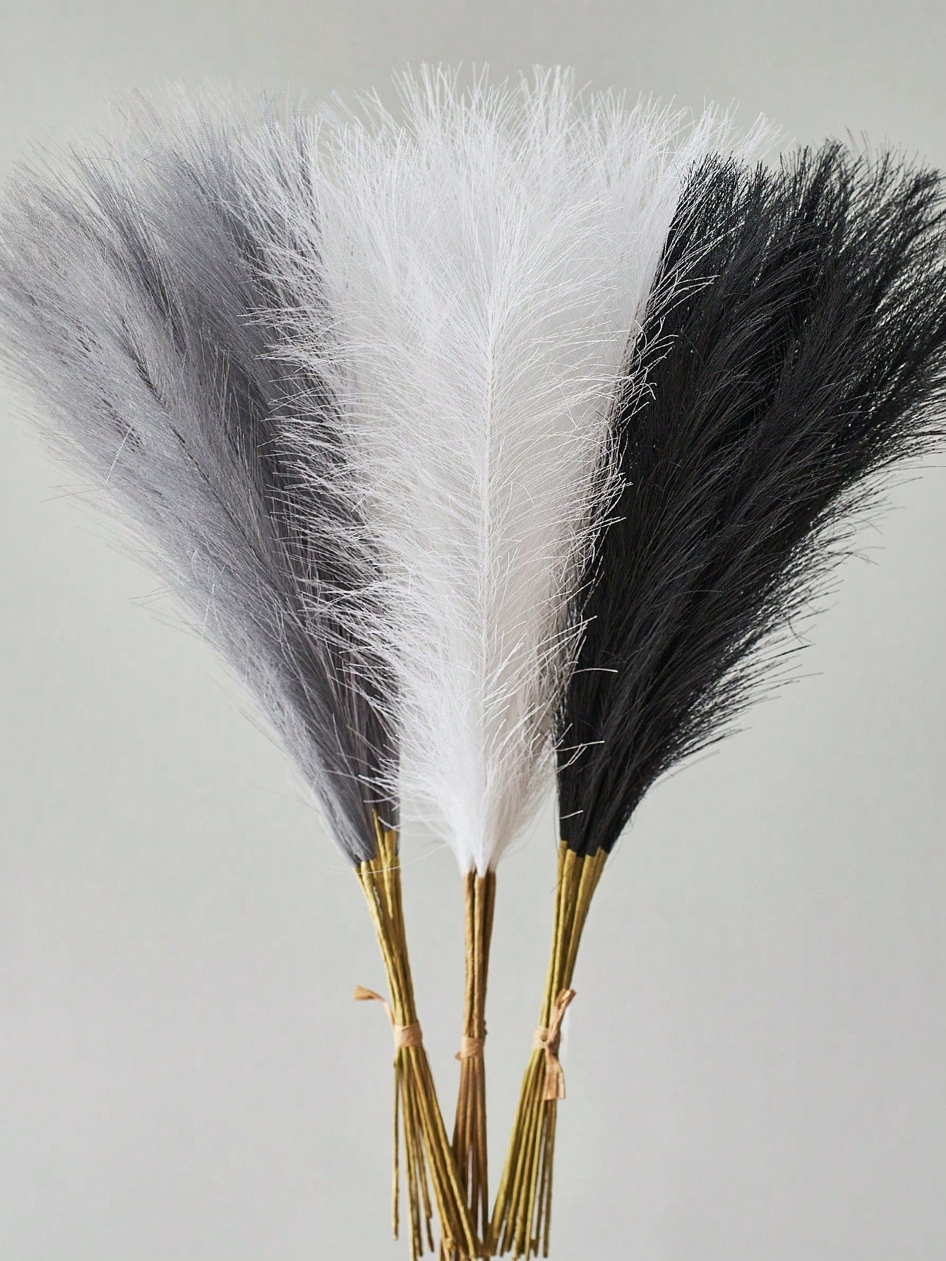 art- 5/10/20/50pcs 52cm Faux Pampas Grass Artificial Reeds Fluffy, Fake Flower Boho Deco