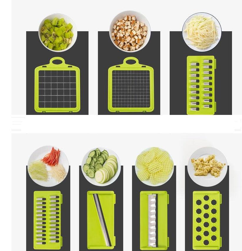 ATH- Multifunctional Vegetable Cutter Home Kitchen Slicing And Dicing Fruit Artifact - Smartify4u