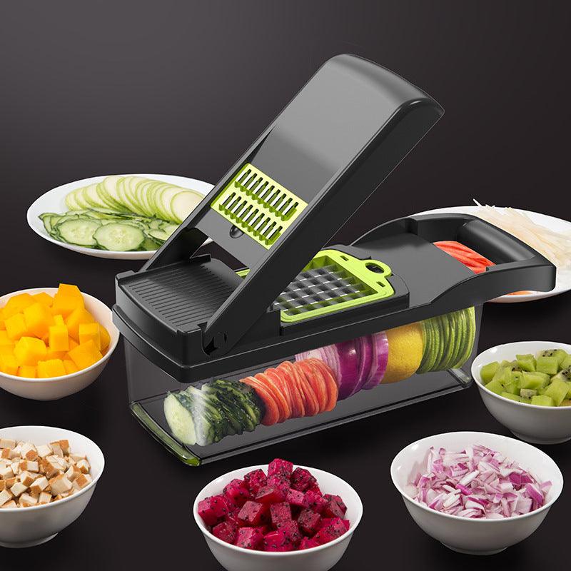 ATH- Multifunctional Vegetable Cutter Home Kitchen Slicing And Dicing Fruit Artifact - Smartify4u