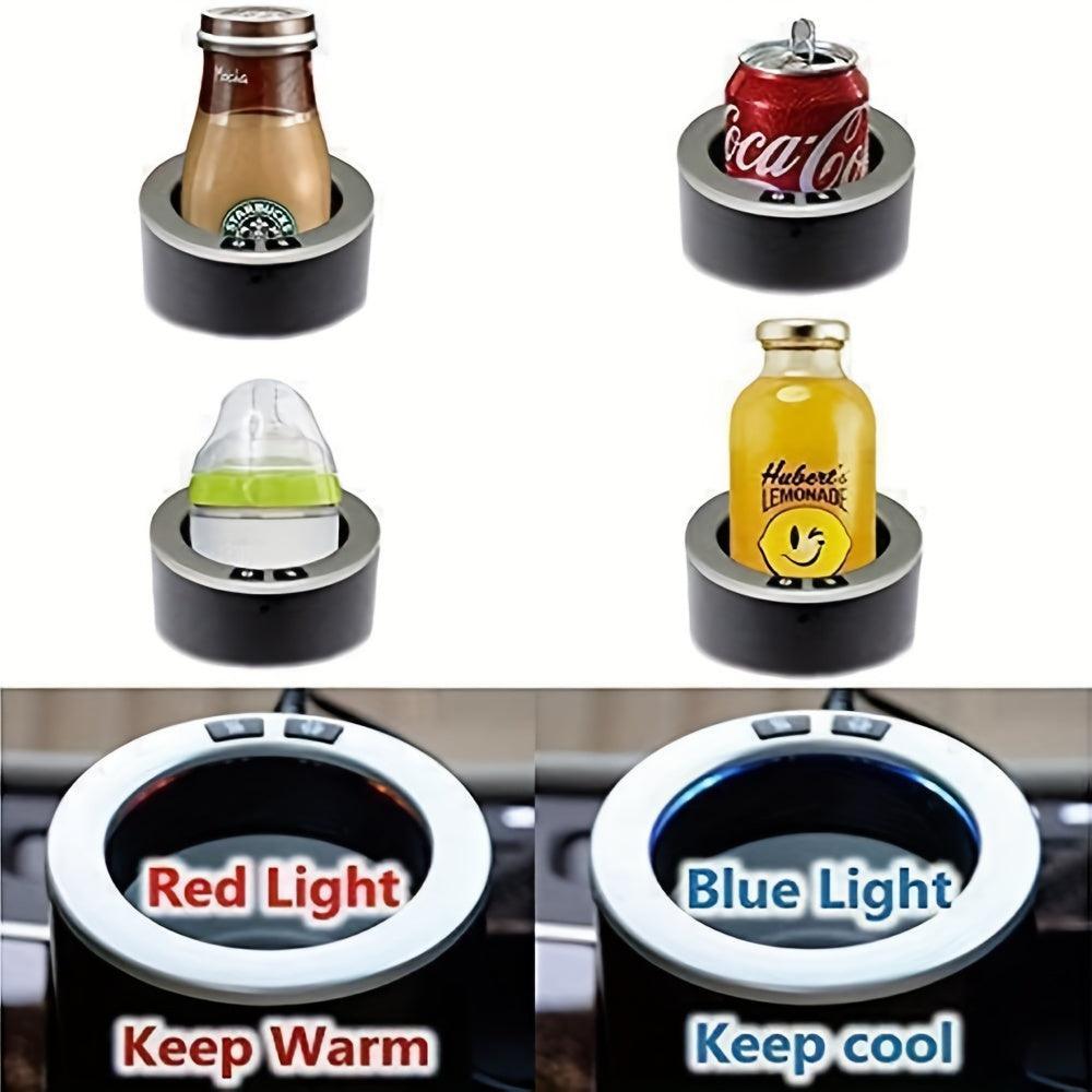 ATH- 2-in-1 Smart Car Cup Warmer & Cooler Mug Holder - Premium Cup Holders for Commuters, Travelers - Smartify4u