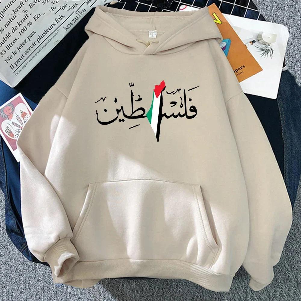 AAP- Palestine Hoodie Fashion Women Harajuku Aesthetic Graphic Hoodies Unisex Autumn Winter Vintage Casual - Smartify4u