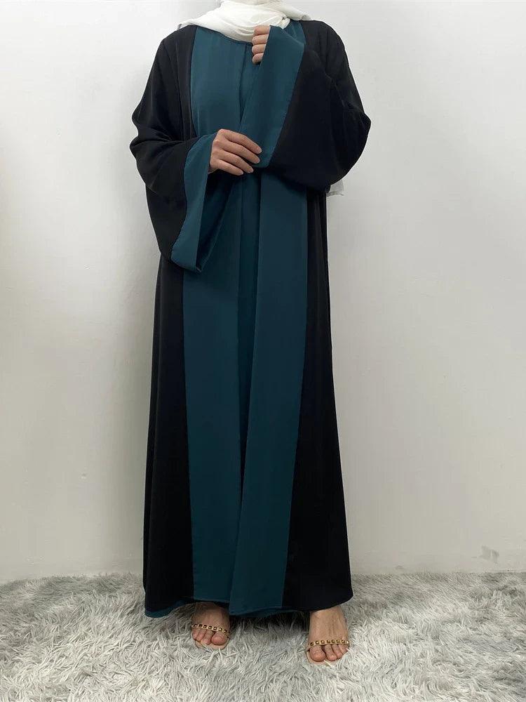 AAI- Muslim Party Dress for Women Abaya 2 Piece Long Dress Robe Jellabiya 2024 - Smartify4u