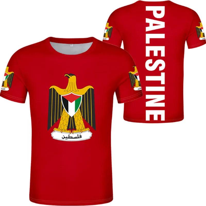 AAP- Men PALESTINE T-Shirt 3D Printed Casual Street Letter T-shirt Nation Flag Tate Palestina College Oversized Design Women Clothing - Smartify4u