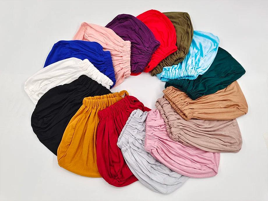 New Soft Modal Muslim Hat Inner Hijab Caps Islamic Underscarf Bonnet India Hats Female Headwrap Turbante Mujer - Smartify4u