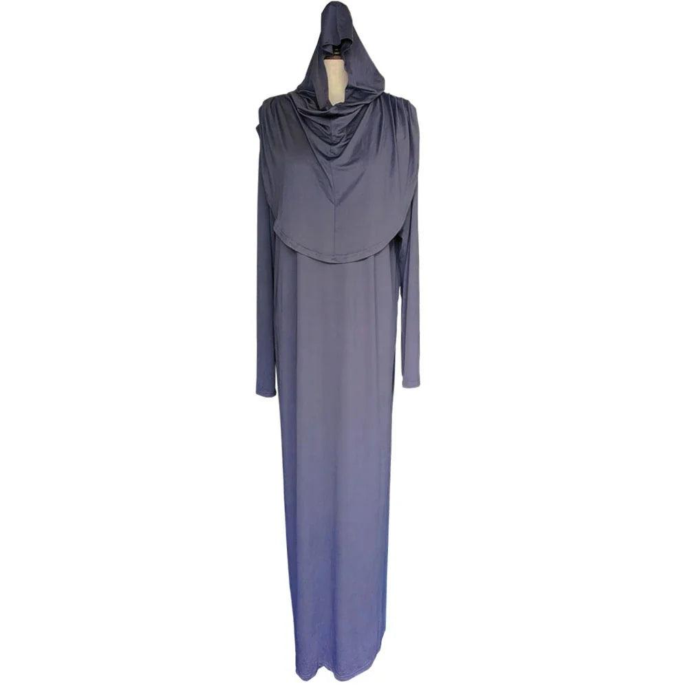 AAI- Women's Prayer Garment Muslim Abaya Kaftan Jilbab with Hijab Abaya Islamic Dress Robe - Smartify4u