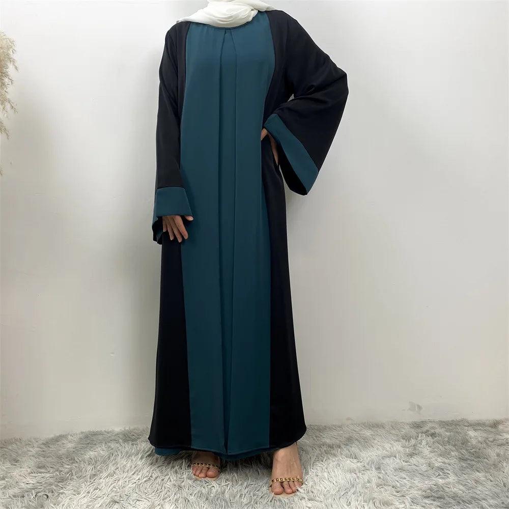 AAI- Muslim Party Dress for Women Abaya 2 Piece Long Dress Robe Jellabiya 2024 - Smartify4u