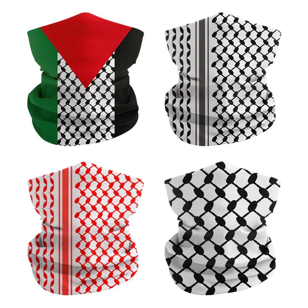 AAP- Palestine flag headscarf Multifunctional headscarf scarf biker sunscreen for men and women - Smartify4u