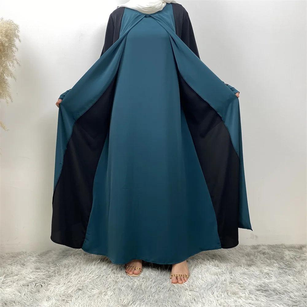 AAI- Muslim Party Dress for Women Abaya 2 Piece Long Dress Robe Jellabiya 2024 - Smartify4u