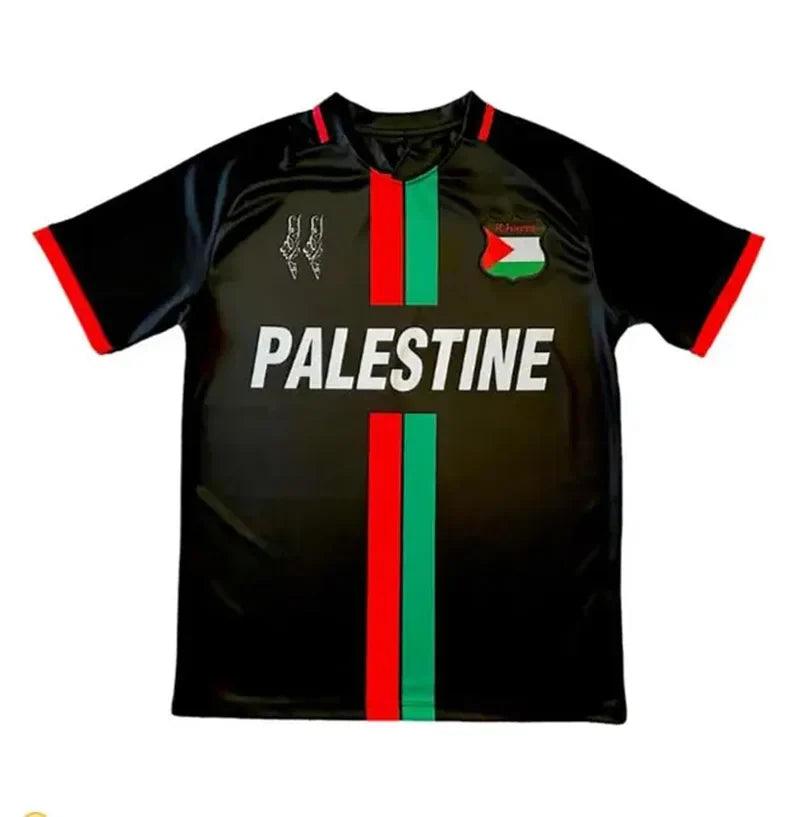 AAP- New Palestine Football Jerseys Children's Short Sleeve T-Shirts Breathable Comfortable Versatile Men's and Women's - Smartify4u