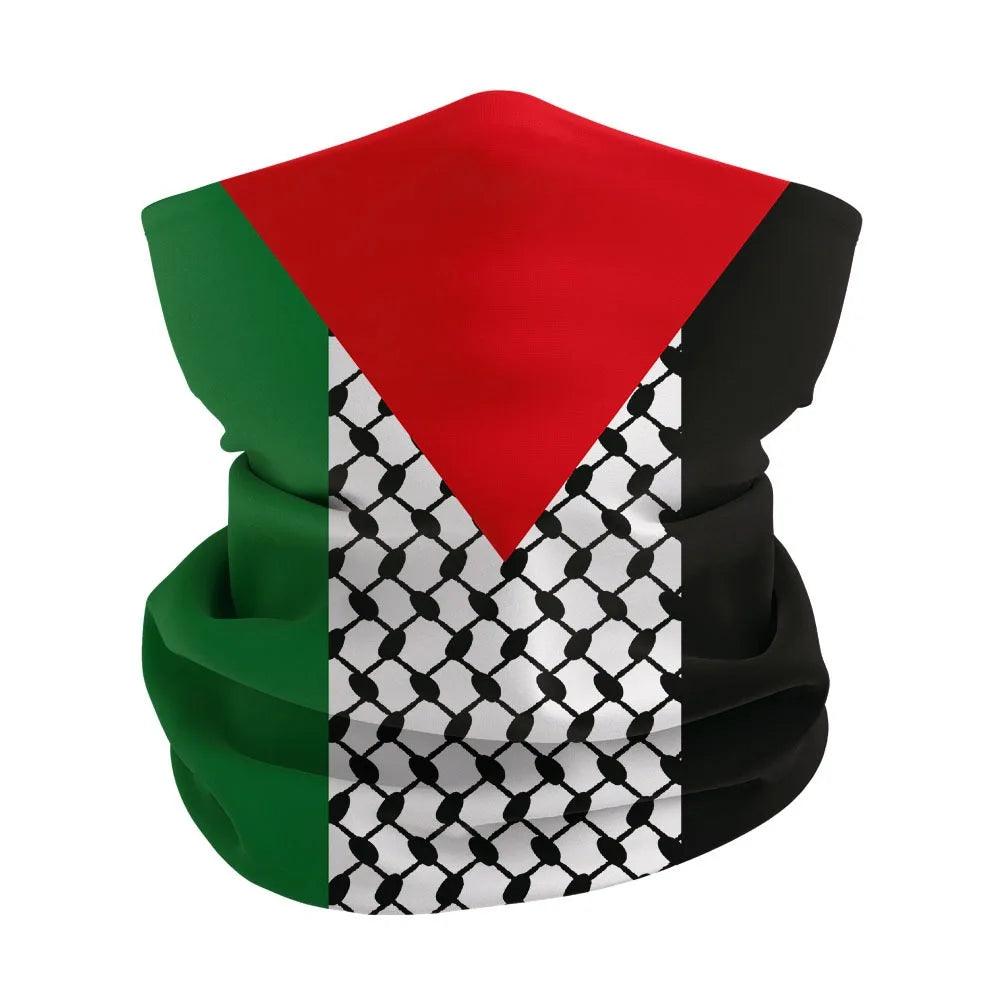 AAP- Palestine flag headscarf Multifunctional headscarf scarf biker sunscreen for men and women - Smartify4u