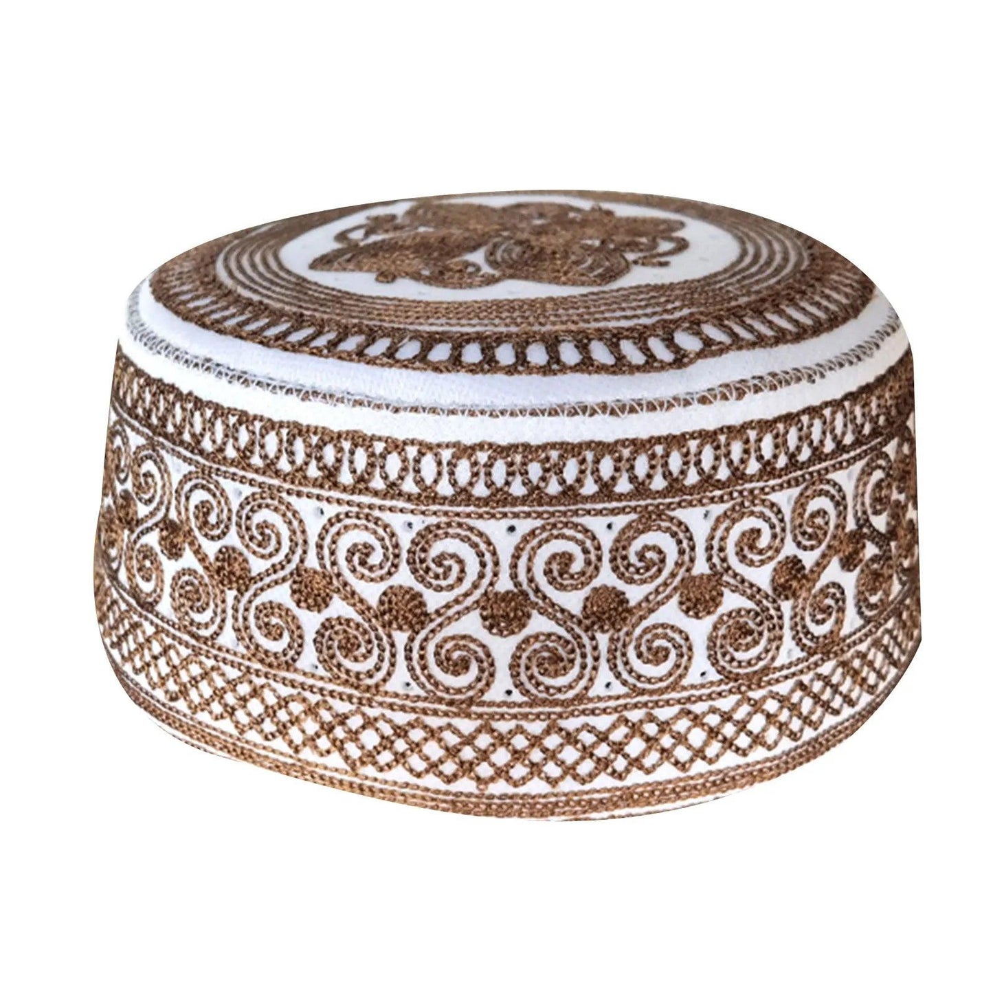 AAI- Arabic India Muslim Embroidery Prayer, Saudi Arabia Hats for men - Smartify4u