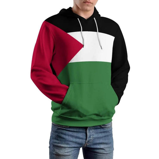 AAP- Palestine Flag 3D Hoodie Polyester Tops 2024 Harajuku Sweatshirt Unisex Casual - Smartify4u