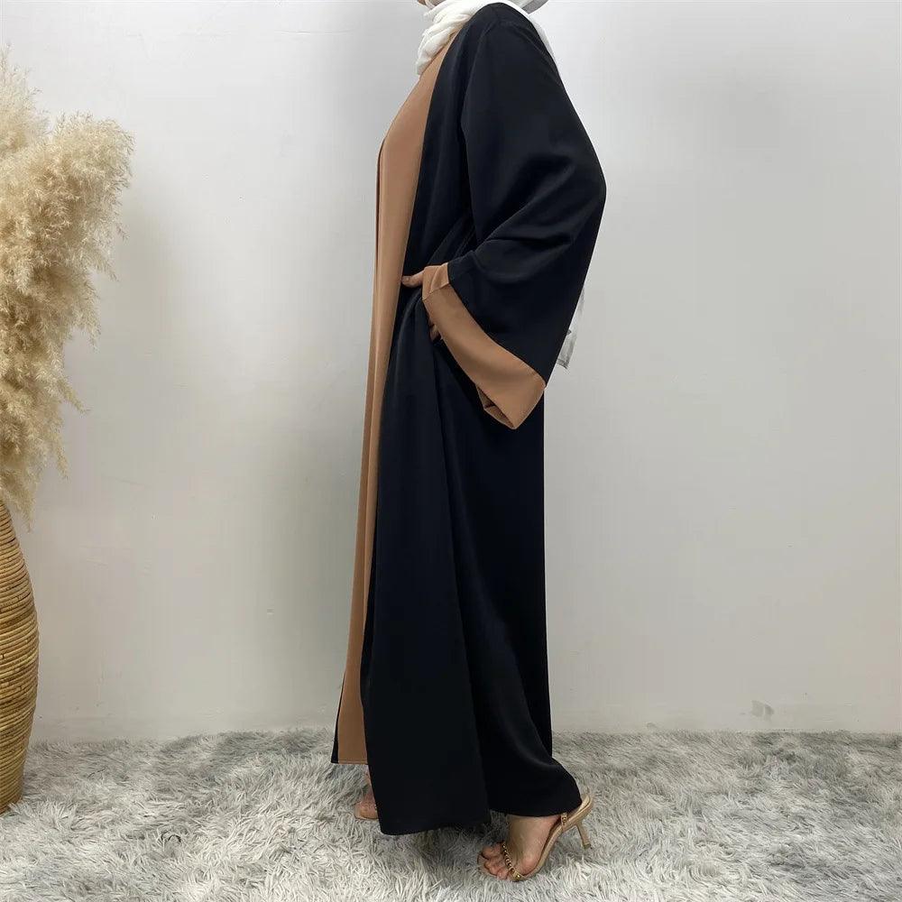 AAI- Muslim Party Dress for Women Abaya 2 Piece Long Dress Robe Jellabiya 2024 - Smartify4u