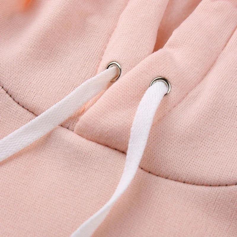 AAW- Hoodies Slim Fit Women's Sweatshirts Jogging Drawstring Casual Autumn Winter Tricolor Sports Outdoors Clothing - Smartify4u