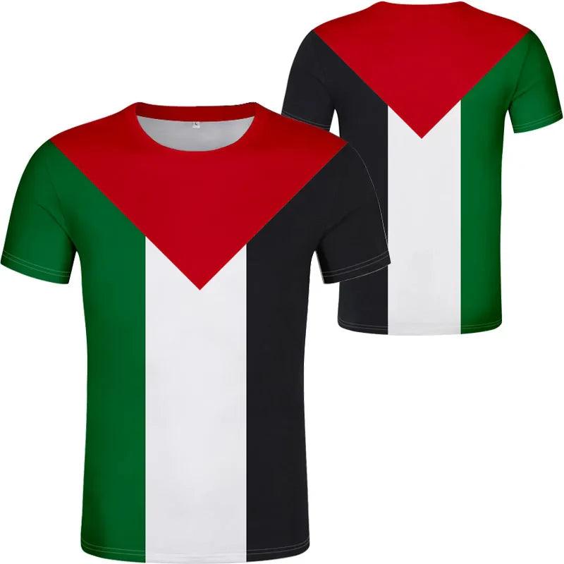 AAP- Men PALESTINE T-Shirt 3D Printed Casual Street Letter T-shirt Nation Flag Tate Palestina College Oversized Design Women Clothing - Smartify4u