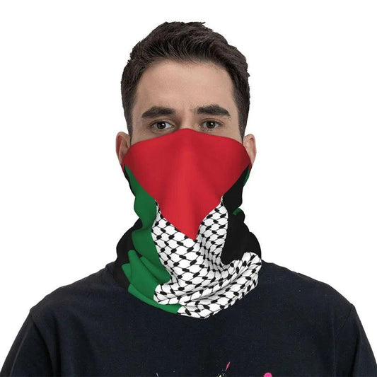 AAP- Palestine flag headscarf Multifunctional headscarf scarf biker sunscreen for men and women - Smartify4u