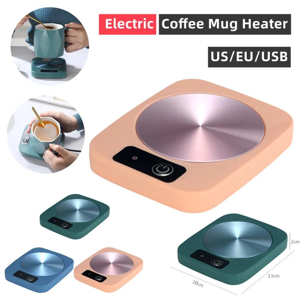 AAH- Usb Electric Heater Cup Mug Warmer, Warm Mat Constant Temperature Coaster - Smartify4u