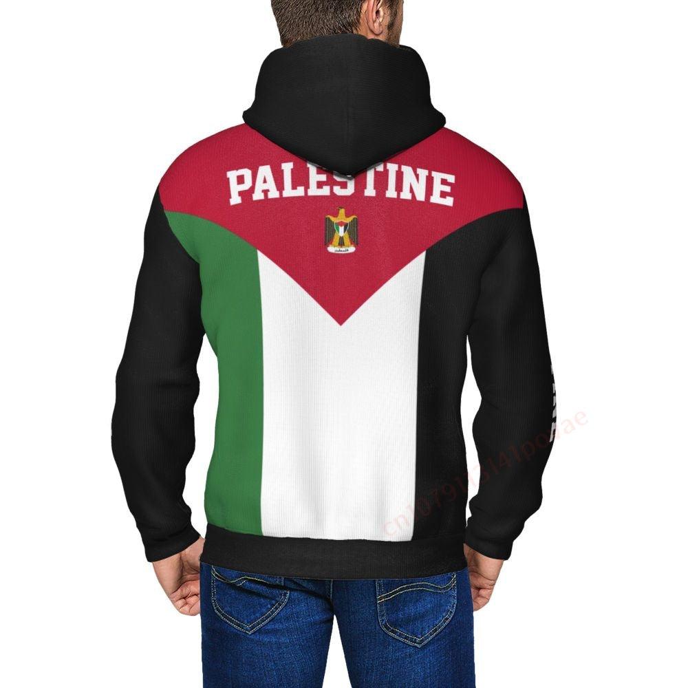 AAP- Palestine Flag 3D Printed Zipper Hoodies Sweatshirt Unisex Streetwear Spring and Autumn Casual Jacket - Smartify4u