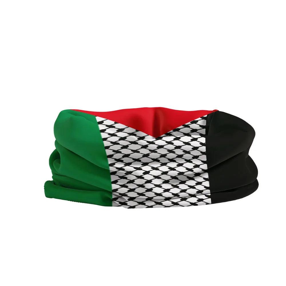 AAP- Palestine flag headscarf Multifunctional headscarf scarf biker sunscreen for men and women - Smartify4u