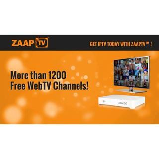 ZaapTV IPTV device with 3 years Activation - Smartify4u