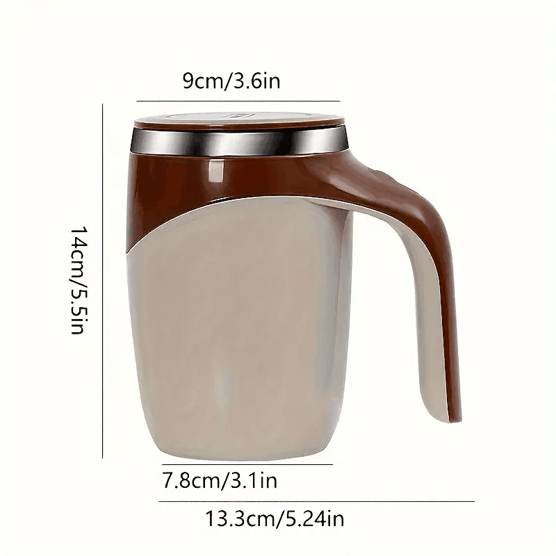 ATH- Magnetic Stirring Coffee CUP Home Office Travel Mixing Cup Suitable for Coffee Juicer - Smartify4u