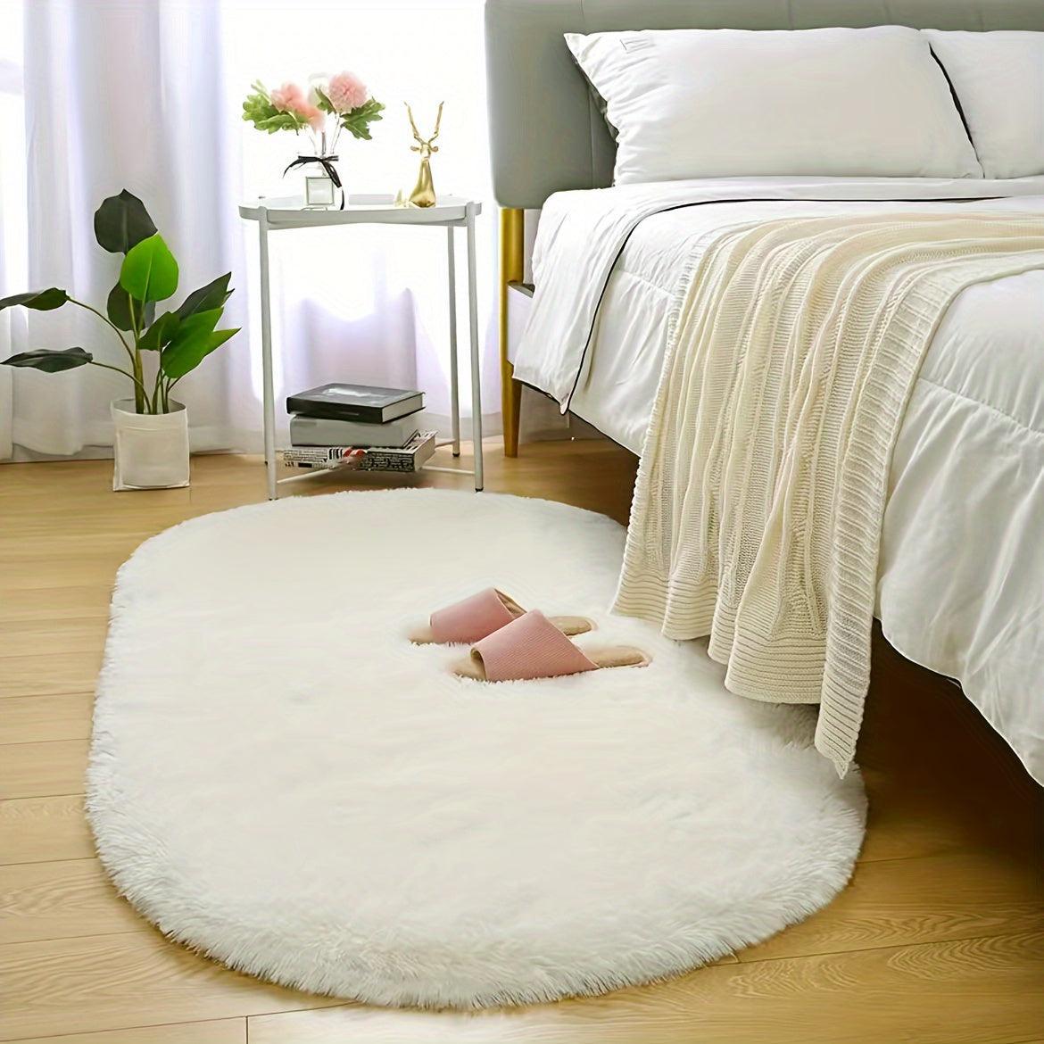 ATH- Soft Fluffy Luxury Shag Area Rug - Plush, Non-Slip, Machine Washable, Anti-Fade, Soft-Touch, 1pc - Smartify4u